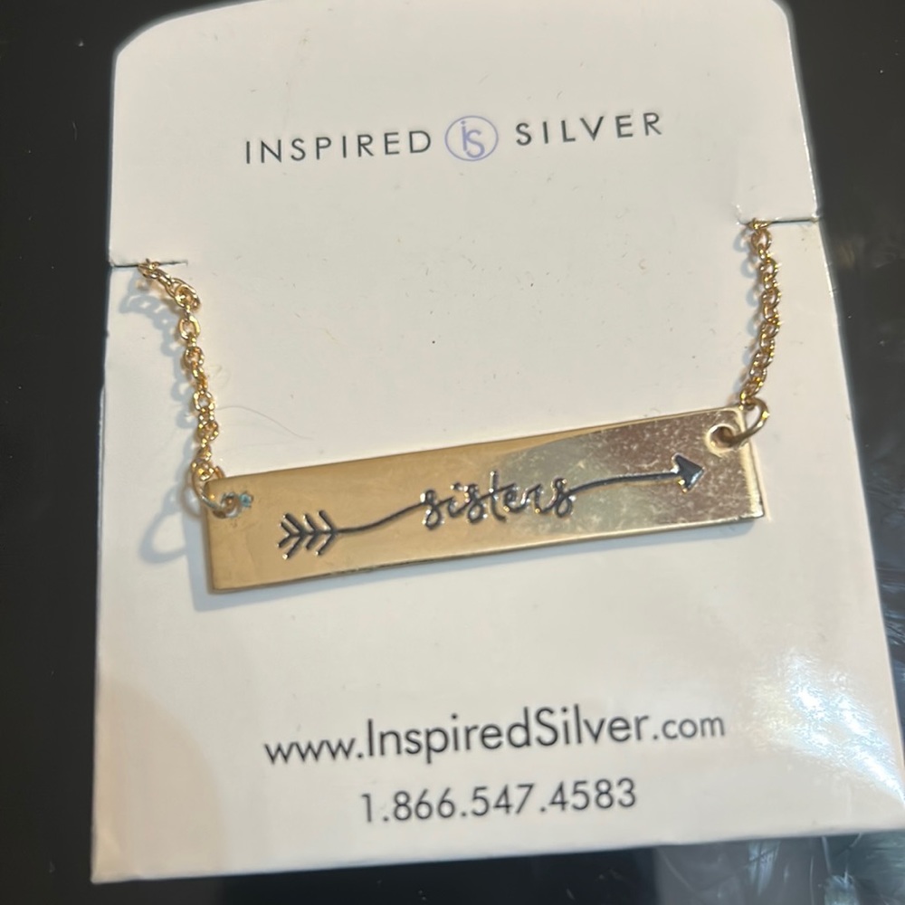 Inspired Silver Sisters Necklace